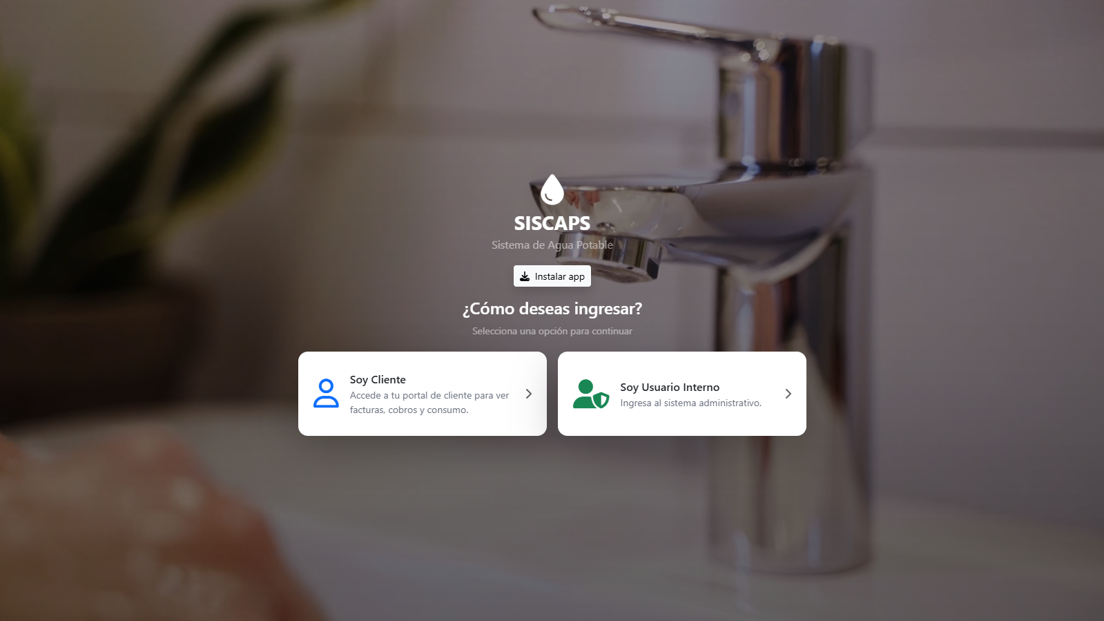 Sistema de Gestión Integral para CAPS
